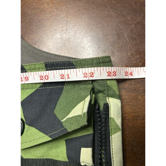 2018 Japan Bape Autumn/Winter Season Splinter Camo Military Vest Bag Olive Drab - Picture 9 of 16